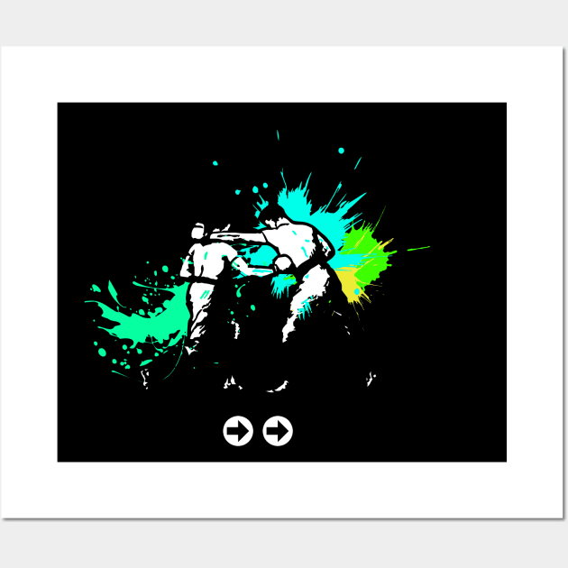 Street Fighter 6 Drive Rush Wall Art by waveformUSA